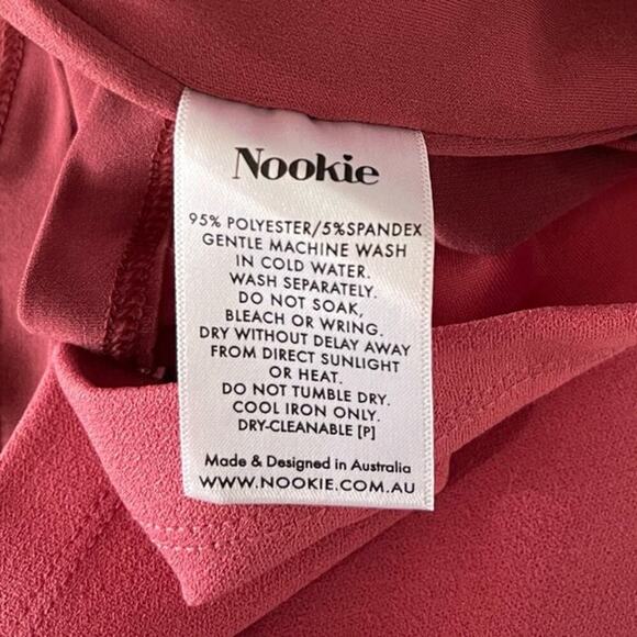 NWT Nookie X Revolve Penelope Mini Dress Size Medium - Picture 6 of 6